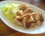 揚げない味付き超簡単★チキンカツ作り方7写真