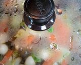 今夜の夕飯！豚バラ白菜八宝菜中華丼主菜作り方12写真