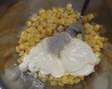 炊飯器で発酵パン（コーンマヨロール）作り方1写真