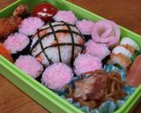 お弁当に♪ひまわりおにぎり作り方4写真