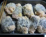 しそ＆チーズin海苔巻きチキンカツ作り方3写真