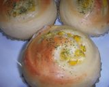 炊飯器で発酵パン（コーンマヨロール）作り方10写真