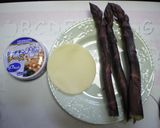 皮余った？シーチキン＆アスパラ餃子♪作り方1写真