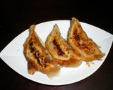 皮余った？シーチキン＆アスパラ餃子♪作り方5写真