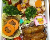 ２００９小学校お花畑の運動会のお弁当作り方1写真