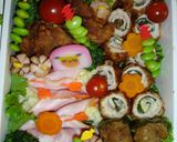 ２００９小学校お花畑の運動会のお弁当作り方3写真