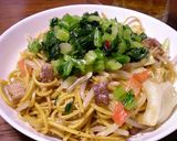 ツルシコ新食感！坂本製麺手延べ焼きそば♪作り方3写真