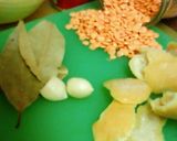 レンズ豆のカレースープ作り方1写真