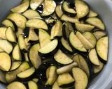 ブラジル・茄子のサラダ（和風バージョン）作り方1写真