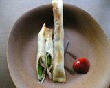 アスパラ　焼き春巻き　作り方4写真