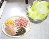 だしをとった昆布を使ってマヨ豚レタス巻作り方1写真