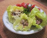 だしをとった昆布を使ってマヨ豚レタス巻作り方3写真