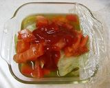 ５分！レタスと焼豚でロールキャベツ風作り方2写真