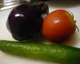 水なすと野菜のさっぱり和え作り方1写真