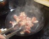 フライパンとめんつゆで作る簡単親子丼作り方3写真