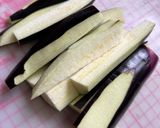 ナスのめんぽん和え作り方1写真