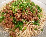 ピリ辛！豚そぼろ韮焼きそば作り方6写真