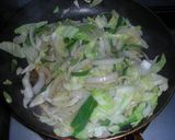 野菜炒め味付けは＝さば缶!?～田舎風～作り方1写真