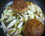 甘辛和風煮込み☆やわらかハンバーグ作り方4写真