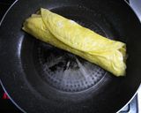 鶏むね肉と新玉ねぎの柚子胡椒風味の卵焼き作り方6写真
