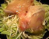 キャベツとむね肉のバンバンジー風作り方3写真