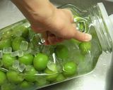 甘さ控えめ♪梅を食べる自家製梅酒作り方7写真
