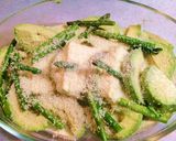 豆腐♥アボカド♥アスパラ♪.......ふわふわ卵のヘルシー♪グラタン作り方3写真