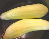 ナスの胡麻チーズ和え作り方1写真