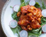 ヘルシーな鶏胸肉のチリソース炒め作り方3写真