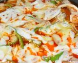 プチ豪華♪夫の好きな*豚ピザ作り方4写真