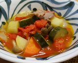 トマト煮＋チーズ　お弁当のおかず作り方4写真