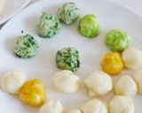 豆腐でもっちり4色団子~子どものおやつに作り方3写真