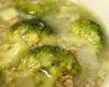 ブロッコリーの優しいスープ・中華味作り方8写真