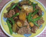 茄子と牛肉の炒め煮作り方11写真