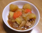 IHクッキングヒーターで肉じゃが作り方3写真