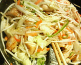 ✿手早く❀かじき切り身と✿野菜の炒め作り方5写真