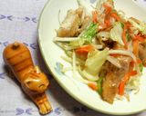 ✿手早く❀かじき切り身と✿野菜の炒め作り方7写真
