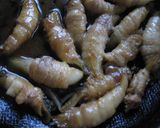 豚バラ肉と玉ねぎのテリツヤ煮。作り方2写真