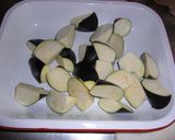 茄子の炒め煮作り方1写真