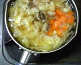 野菜スープ（トマトｖｅｒ．）作り方3写真