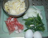 筍炒めの卵とじ♬作り方1写真