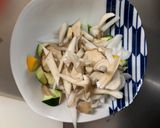 お一人様野菜たっぷりキムチウスター味炒飯作り方7写真