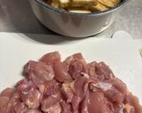 ポン酢でさっぱり 鶏もも肉と厚揚げ煮作り方1写真