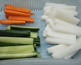 野菜スティックの簡単サワー漬けピクルス作り方1写真