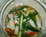 野菜スティックの簡単サワー漬けピクルス作り方3写真