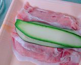 ＊ズッキーニとなすの豚肉挟み焼き＊作り方2写真