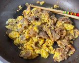 牛肉の卵炒め作り方4写真
