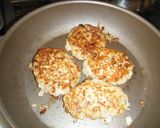 お弁当に☆簡単つくねバーグ作り方3写真