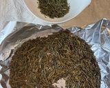 緑茶の茶葉🍵で煎りたて✨ほうじ茶を作ろう🫖作り方5写真
