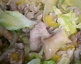 ♡野菜たっぷり豚キャベ丼♡作り方3写真